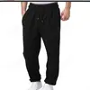 Pantalones Casuales Nuevos para Hombre Europeos y Americanos 2024 Pantalones Rectos para Hombre Primavera y Otoño Color Sólido Sueltos Pantalones Deportivos
