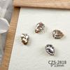 Internet Celebrante Novo Cristal Broca Coringa Super Flash Irregular Quadrado Gota de Água Forma Pilha Broca Nail Art Jóias ZS2810