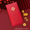 En Stock Año del Caballo Lámina Dorada Sobres Rojos de Año Nuevo para Negocios, Sobres Rojos Creativos de Mil Yuanes y Cien Yuanes con Diseños de Dibujos Animados, Sobres Rojos Personalizados para el Festival de Primavera