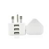 Carregador PD20W é adequado para carregamento rápido do Apple iPhone15 Adaptador de tomada USB PD Britânico 1A