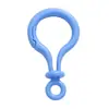 Llavero de Bombilla Grande de Acrílico Colorido Accesorios para Joyería DIY Colgante Creativo para Bolsa Clip Decorativo para Colgar en el Coche