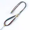 Suministros del Fabricante Cuerda para Collar Tejido Hecho a Mano DIY Multicolor Ágata Jade Cuerda para Suéter con Colgante de Cuerda Cordón