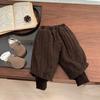 Pantalones de Algodón de Invierno para Niños para Uso al Aire Libre, Pantalones Jogger Gruesos de Invierno Estilosos y de Moda para Bebés Niñas