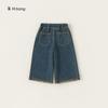 Ropa para Niños Youbao Jeans para Niñas Pantalones Sueltos Pantalones Largos 2026 Primavera y Otoño Estilo Coreano para Niños Pantalones de Pierna Ancha Versátiles para Ropa de Abrigo