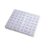 Caja dispensadora de pintura gouache sólida transparente de 56 compartimentos Caja DIY para joyas Caja de almacenamiento Caja de diamantes Caja para cuentas Caja de almacenamiento para joyas