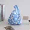 Bolsa de Regalo Día de la Diosa Bebé Mes Completo, Bolsa de Dulces de Cumpleaños Banquete de 100 Días, Bolsa Tejida de Mano para Niños, Bolsa Tejida de Regalo de Agradecimiento