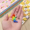 Ajedrez de escritorio educativo para niños Ajedrez de la serpiente y la escalera de la Ilustración Ajedrez Serpiente juego de juguete para padres e hijos regalo pequeño para estudiantes de preescolar