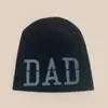 Chapéus de Lã Pintados com Spray de Letras Simples para Outono e Inverno para Homens e Mulheres, Quentes e Personalizados Chapéus Frios Hip-Hop, Chapéus de Puxar Venda por Atacado
