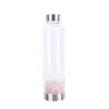 Taza de agua aislante portátil purificación desmagnetización taza spa cristal mágico creativo piedra de energía cristalina taza de vidrio se puede personalizar