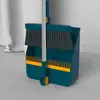 Conjunto de Vassoura Doméstica Vassoura e Pá de Lixo Combinação Criativa Moderna Vassoura Dobrável Pá de Lixo Conjunto de Ferramentas de Limpeza