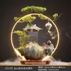 Água Corrente Gera Riqueza Ornamento para Sala de Estar Cerâmica Água Circulante Feng Shui Escritório Armário de Vinho Entrada Presentes de Inauguração