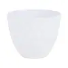Maceta de florero de planta artificial transfronteriza, boca redonda, forma de diamante, hecha de material de melamina engrosada, maceta de plástico redonda para jardinería