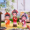 Estilo Antiguo Serie Tendencia Nacional Adornos Creativos Decoración de Escritorio Maquillaje Facial de la Ópera de Pekín Disfraz de Mujer Juguetes de Moda Regalos Hecho a Mano Venta Directa de Fábrica
