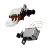 Interruptor de Chave Telegráfica com Furo para Parafuso M2.6, Abertura de 6 Pinos 0,9, Sem Pinos Fixos, Pressionamento Lateral Novo Interruptor de Alimentação de Energia