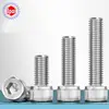Tornillos de Cabeza Hexagonal, Pernos de Cabeza Cóncava, Tornillos de Cabeza Cilíndrica de Extensión, Tornillos de Cabeza Hexagonal de Acero Inoxidable 304 M8M10Mm