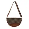 Bolsa Transversal de Ombro Único Fashionável com Design Novo 2025, Bolsa Transversal com Textura de Estampa de Leopardo Estilo Retrô