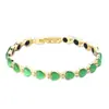 Pulsera de ojo de gato con baño de oro de 18 quilates, cruzada europea y americana, TK, superventas, pulsera magnética de moda y tendencia para mujer, venta al por mayor desde el fabricante