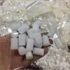 Algodão para Tampão Nasal de Poros Finos Atacado com Diâmetro de 10x20mm, Colunas de Algodão com Filtro para Medicamento Nasal, Esponja para Tampão Nasal