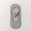 Calcetines de Yoga Profesionales para Mujer, Calcetines Deportivos de Verano para Fitness Interior con Silicona Antideslizante, Calcetines de Pilates con Tira Cruzada