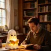 Bestseller Amazon Transfronteiriço Decoração Fofa de Quarto para Halloween Fantasma Lendo Luminária de Noite Ornamento