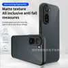 Capa de Celular Preta Compatível com Xiaomi POCO C85x C71 C61 4G 5G Anti-queda Fosca Capa Protetora