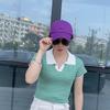 Bonés de Beisebol Femininos para Primavera e Verão, Bonés de Beisebol Masculinos Tendência Street Style Estudantil, Chapéus com Proteção Solar para Adultos