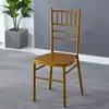 Cadeira de seção de bambu branca cadeira estilo americano preta cadeira de casamento dourada cadeira de gramado ao ar livre cadeira com grão de madeira adereços de ferro