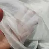 Falda Hanfu de Hilo Ryun Xiangyun Crepe para Mujer de Encaje Microplisado Semitransparente Suave Tejido de Hilo Organza Perlado Similar a la Seda