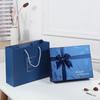 Nueva Caja de Regalo Creativa Acompañante Cubierta con Lazo Grande Caja Portátil Ropa Ropa Interior Empaque de Regalo Caja Vacía