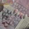 Pegatinas para Uñas Chapadas en Oro de Fuegos Artificiales, Artículo Popular de Celebridad de Internet, Nuevo Estilo Chino, Destellante Metálico Soñador, Pegatinas para Uñas de Castillo de Fuegos Artificiales