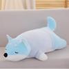 Peluche de Perro Chai Extremadamente Suave para Postura al Acostarse Muñeco Almohada Regalo para Niñas Muñeca Grande para Dormir Larga Regalo de Cumpleaños
