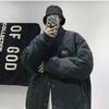 Casaco acolchoado de algodão xadrez diamante casual americano inverno casal solto plus size versátil jovem moderno top de casaco acolchoado de algodão