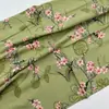 Tela de algodón rayón tela de algodón y seda amigable con la piel tela de algodón y seda ropa de dormir de verano tela de algodón rayón estampada venta de liquidación