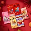 Sobre Rojo del Año del Caballo 2026 Dibujos Animados Creativo Nuevo Popular en Douyin Dios de la Riqueza Paquete Rojo de Año Nuevo Bolsa Venta al por Mayor