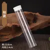 Tubo de Incenso Plástico Acrílico Grande Longo Tubo de Incenso Transparente Barril de Incenso Linha de Incenso Casca Dura Incenso Palito Doméstico