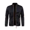 Suéter de punto con cremallera larga para hombre, mangas finas de terciopelo, top moderno, suéter con empalme articulado, chaqueta, talla grande para hombre