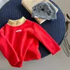 2026 Ropa de invierno para niños Huzhou Zhi Li, camiseta de cuello alto para niñas, capa base cepillada de manga larga de invierno 7677