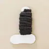 Calcetines de punto de pelo blanco para mujer, calcetines térmicos de lana para pantorrilla de otoño e invierno, calcetines versátiles para zapatos Birkenstock, calcetines para adelgazar la pierna