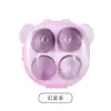 Caixa de Armazenamento Urso Jiao Bo Si Ovo de Maquiagem Beleza Base Dupla Utilização Seca e Úmida Super Macio Sem Deixar Pó Esponja de Maquiagem
