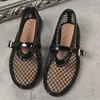 Sandalias Talla Extra Mujer Pez Comercio Exterior Caladas Planas Estilo Europeo Americano Malla Nuevo Estilo Transfronterizo Primavera Verano 2026 Punta Redonda