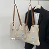 Bolso Cubo de Playa de Verano para Mujer 2026 Nuevo de Moda Tejido a Mano Bolso de Hombro Bolso Tote de Gran Capacidad