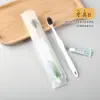 Escova de dente descartável de fábrica atacado conjunto de amenidades de hotel e pousada com pasta de dente especial de hotel LOGOTIPO DENTÁRIO