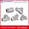 Em estoque atacado 304 válvula de retenção de aço inoxidável CV Series/Y-type filtro svseries válvula de retenção de rosca interna