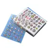 Pegatinas Transparentes de Manchas para Niños Dibujos Animados Creativas Pegatinas DIY Hechas a Medida Pegatinas Autoadhesivas de Polipropileno con Forma Especial Venta al por Mayor Personalizada