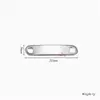 Colgante de Acero Inoxidable Caliente Curvado de Marca Rectangular con Doble Agujero para Conexión de Pulsera Curva DIY Accesorios de Joyería