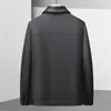 Chaqueta para Hombre 2026 Invierno Patchwork Cuello Solapa Estilo Ropa de Trabajo Engrosada Mantenimiento del Calor Cálida Casual Abrigo de Plumas para Hombres Jóvenes y de Mediana Edad