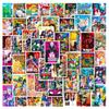 50 pegatinas decorativas impermeables para póster, postal, grafiti, cuaderno, coche eléctrico, scooter
