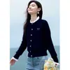 Suéter de Punto con Cuello Alto Fruncido de Manga Larga para Mujer, Nuevo Estilo Otoño e Invierno 2026, Top de Lana de Lujo de Alta Gama de Corteholgado Adelgazante