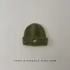 Gorro para Bebé para Otoño e Invierno, Gorro de Punto Cálido y a Prueba de Frío para Niños y Niñas, Bordado de Corazón, Gorro de Lana Simple y Versátil, Moderno