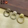 Nuevo Tirador de Anillo Redondo Chino para Cajón y Gabinete Estilo Antiguo Gabinete Tirador Redondo Retro Anillo de Cobre Tirador de Anillo
